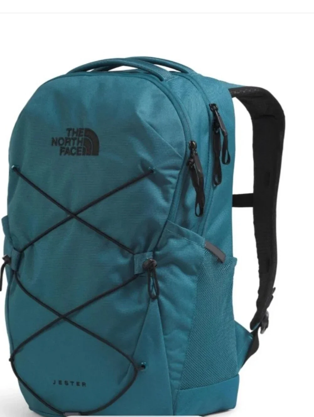 NEW! The North Face Teal Jester Backpack with Black Accents